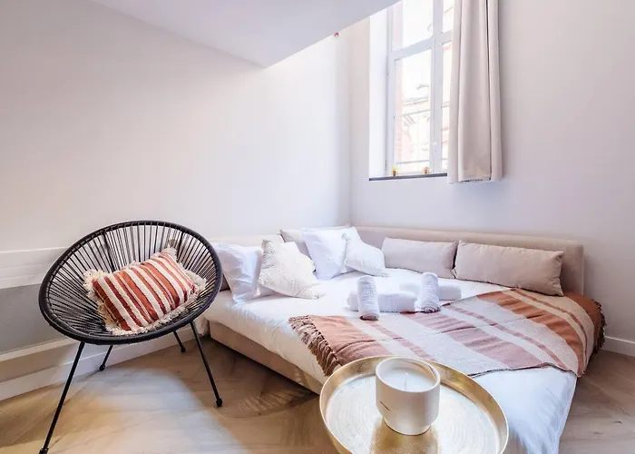 Daire Cocon Renove A Deux Pas Du Capitole-4 Couchages *